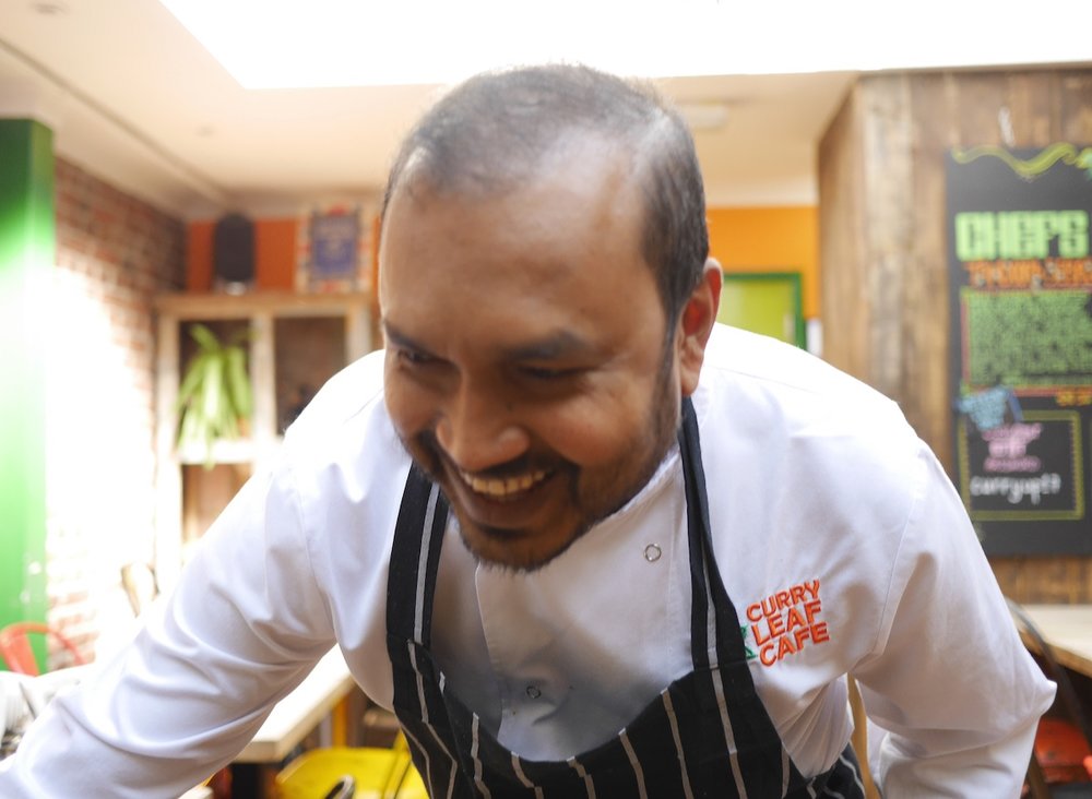 Head chef Gouranga Bera